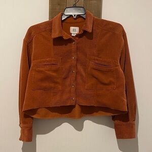 BDG Women's Rust Corduroy Utility Jacket